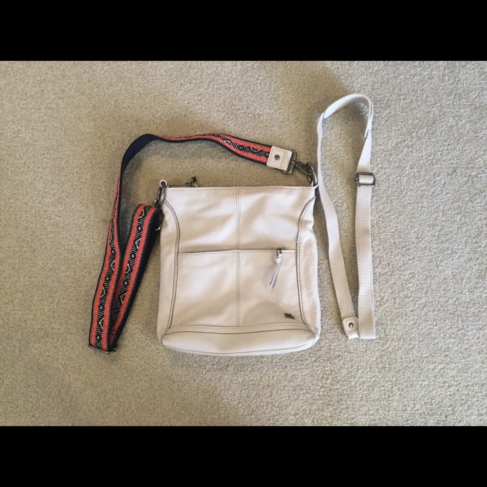 The Sak handbag with interchangeable straps.